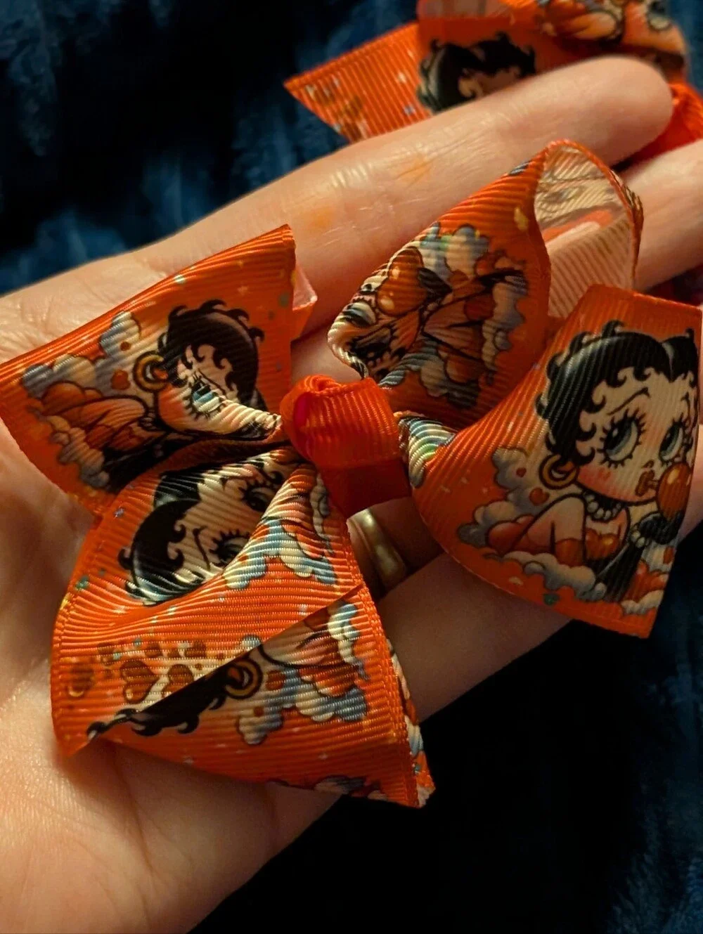 Betty Boop Character Hair Bows
